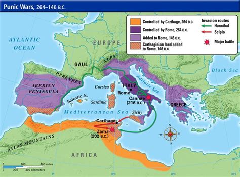 Punic wars, Italy sea, Carthage