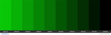 Shades XKCD Color vibrant green #0add08 hex | Blue color pallet, Hex ...