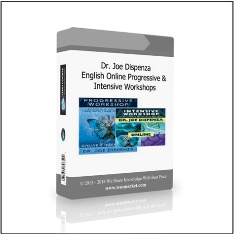 Dr. Joe Dispenza - English Online Progressive & Intensive Workshops ...