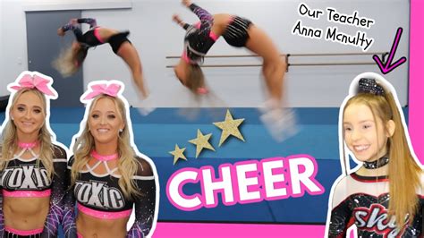 Our First Cheerleading Competition! Ft Anna McNulty! - YouTube