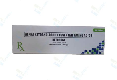 Ketoanalogue + Essential Amino Acid 500 mg | Ketorose Tablets