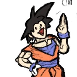 Goku Meets Jesus by Overdough on Newgrounds