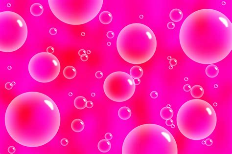 Cool Pink Bubbles