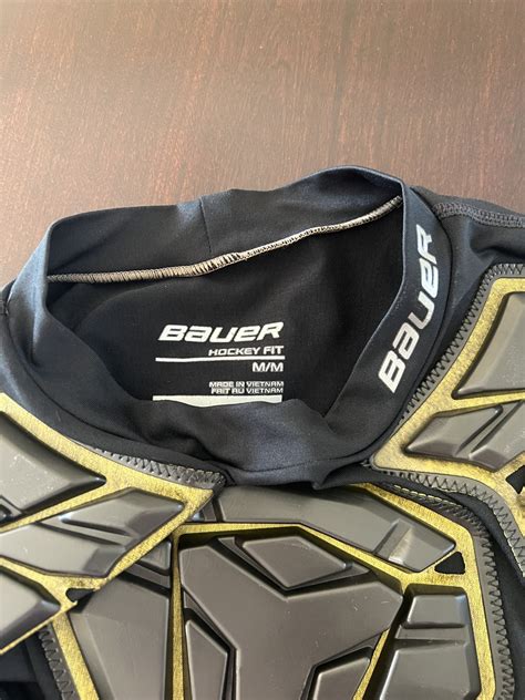 BAUER NG Elite Padded Goalie Base Layer L/S Top-Sr Med | SidelineSwap