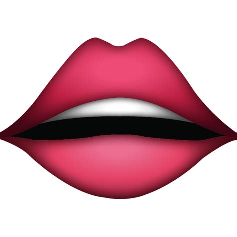 Lip Bite Emoji Png - Emoji Lips Background Transparent | Bodrumwasuba