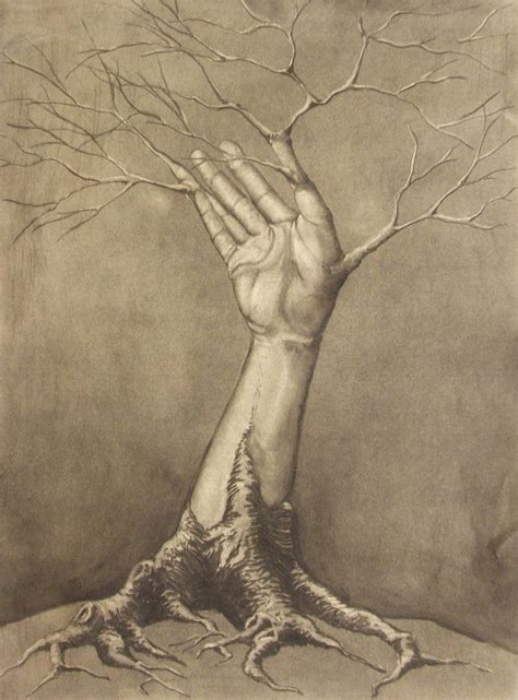 Tree Limb. | Metamorphosis art, Surreal art, Art drawings