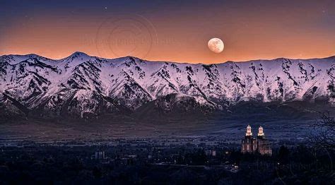 Logan Utah, Cache Valley winter night. | Cache valley utah, Logan utah ...