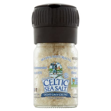 Selina Naturally Light Grey Celtic Celtic Sea Salt, 1.8 oz - Walmart ...