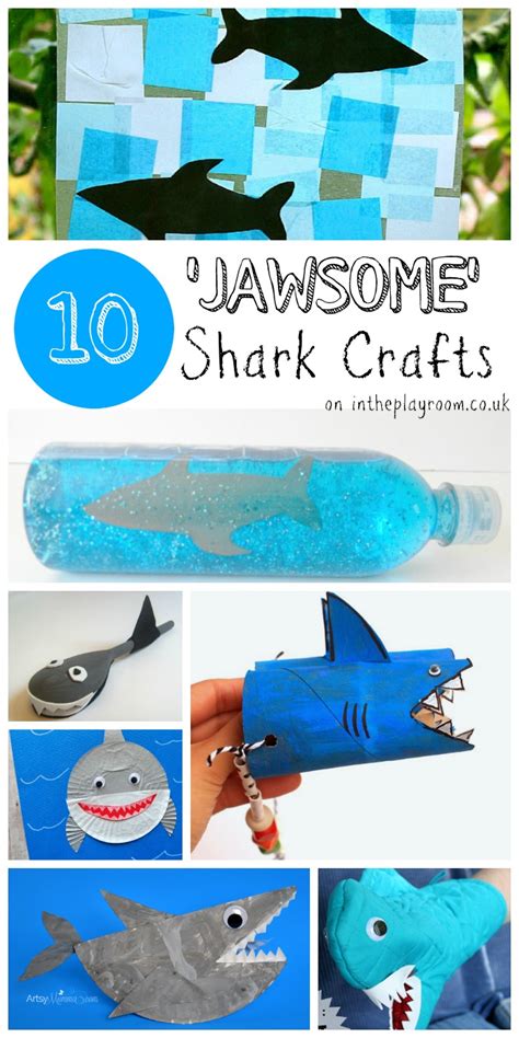 10 Jawsome Shark Crafts for Kids - In The Playroom