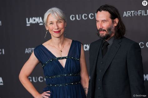 Keanu Reeves et sa compagne Alexandra Grant le 2 novembre 2019 ...