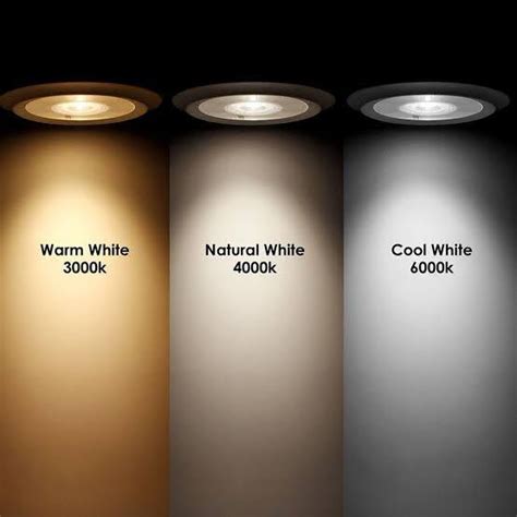 10 Pieces LED Downlight Tri-Color Ceiling Pin Light Long Lasting Light ...