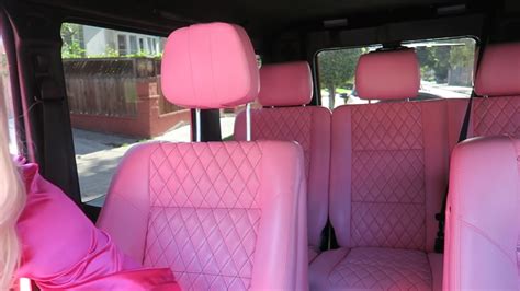 Trisha Paytas’ G-Wagon interior | Pink car, Pretty cars, Wagon r