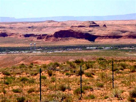 Rock Point, AZ : Rock Point School looking on from the east side photo ...