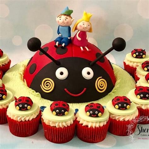 Ben & Holly Cake & Cupcakes | Toddler birthday cakes, Elmo birthday ...