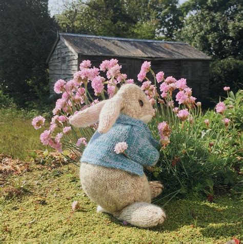 Peter Rabbit Knitting pattern by Dot Pebbles | Rabbit knitting pattern ...