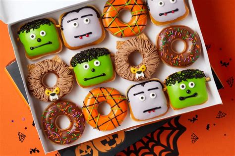 Krispy Kreme Debuts Halloween Themed Donuts & Dozen Glazed For $1