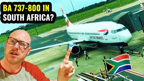 Flying a BRITISH AIRWAYS BOEING 737-800 in SOUTH AFRICA! 🇿🇦🇿🇦(Business ...