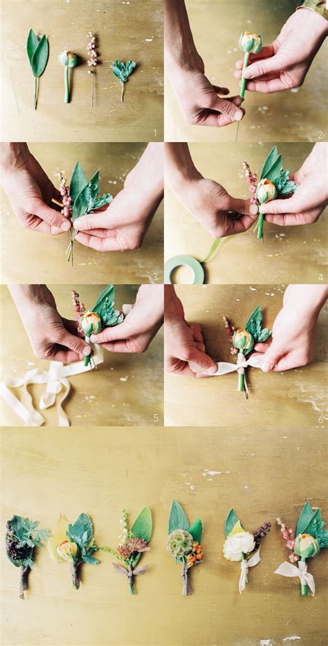 How To Wedding Boutonnieres | Festa de casamento, Casamento diy ...