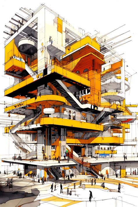 Richard Rogers high-tech architecture inspired - fictional architectur ...