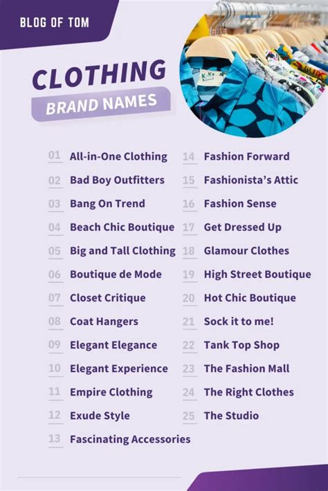 709+ Clothing Brand Names (BEST Ideas For 2024!)