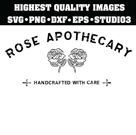 Rose Apothecary Logo Schitt's Creek Instant Digital - Etsy