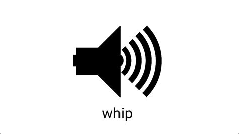 whip sound effect (royalty free) - YouTube