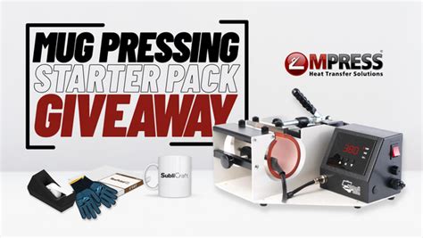 Mug Pressing Starter Pack Giveaway