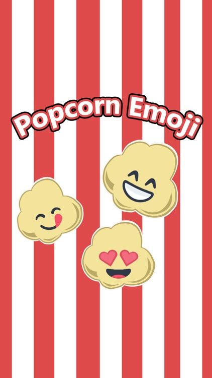 Popcorn Emoji by Clayton Perroni