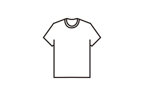 T Shirt Outline Logo Vector Graphic by artpray · Creative Fabrica