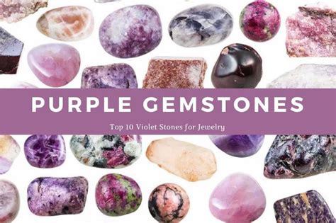 Purple Crystals List: Names, Meaning, Healing, and Uses - Beadnova ...