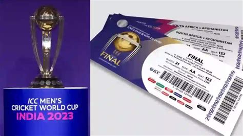 World Cup Finals 2023: ICC Cricket World Cup Final Tickets Price