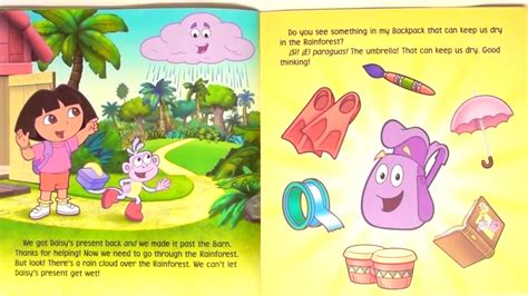 Dora the Explorer - The Birthday Dance Party - Storybook for Kids - YouTube