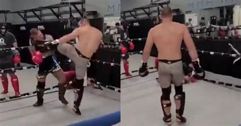 (Video) Sean Strickland Knocks Sparring Partner Out Cold, Returns To ...