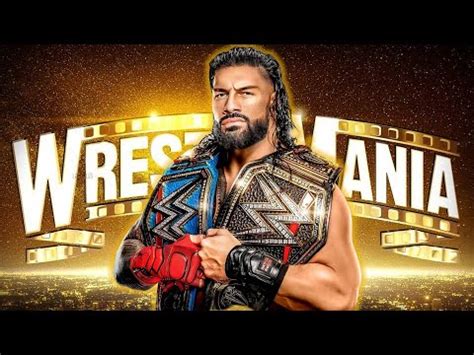 WWE WrestleMania 39 Latest - Roman Reigns, The Rock & John Cena! - YouTube