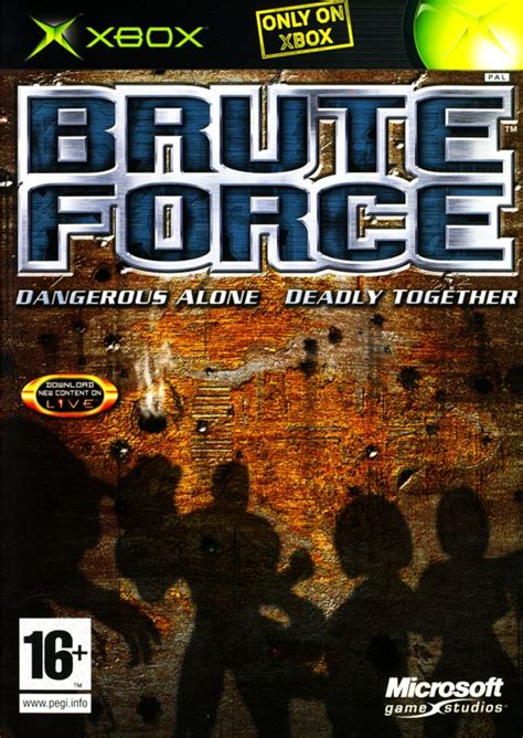 Brute Force (2003) Xbox box cover art - MobyGames