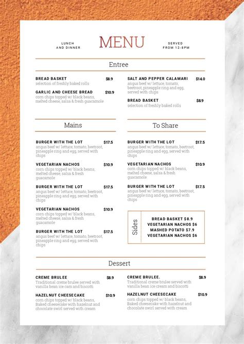 1 Menu Template, 10 Ways - Hack Your Visual Design Series - Easil