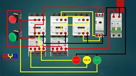 Star Delta Starter Control Wiring Diagram