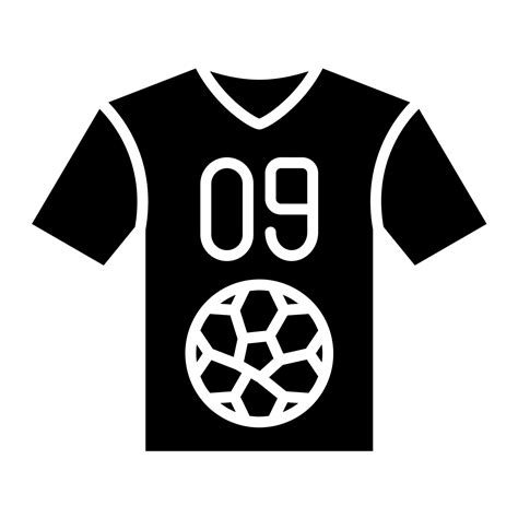 Football Jersey vector icon 21647526 Vector Art at Vecteezy