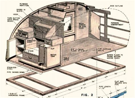 How To Build A Teardrop Trailer For Two | Building a teardrop trailer ...