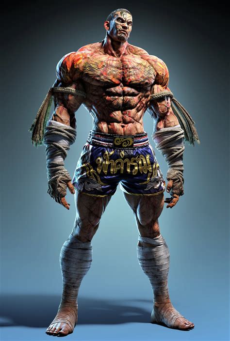 Fahkumram | Tekken Wiki | Fandom | Street fighter art, Fantasy art men ...