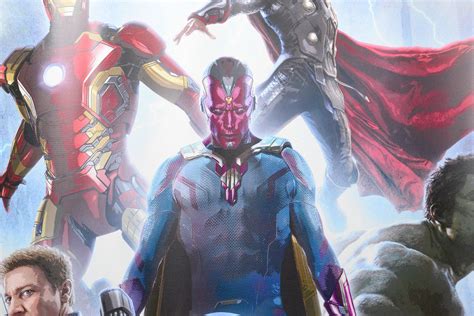 New Avengers: Age of Ultron Artwork Featuring The Vision | Collider