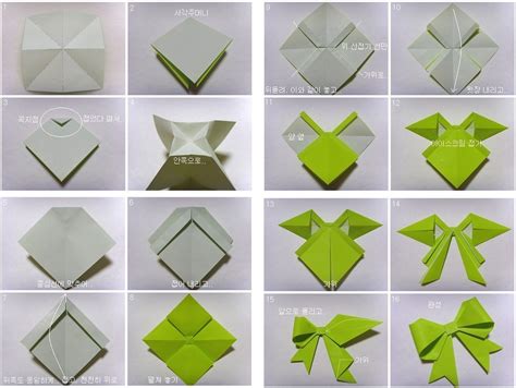 Bow origami instructions from sjrenoir.com | Origami bow, Origami ...