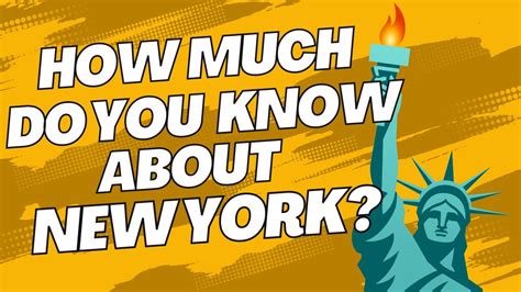 The Best NEW YORK CITY Quiz on Youtube 15 Questions & Answers NYC Quiz ...