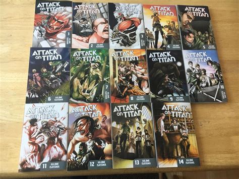 Attack on Titan Manga Volumes 1-14 | #1875047548