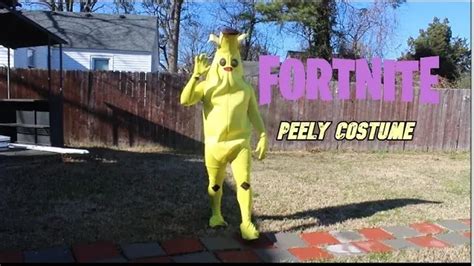 Fortnite Peely costume review