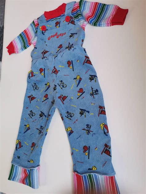 Chucky Series Clothes 1 X Overalls and 1 X Sweater Good - Etsy