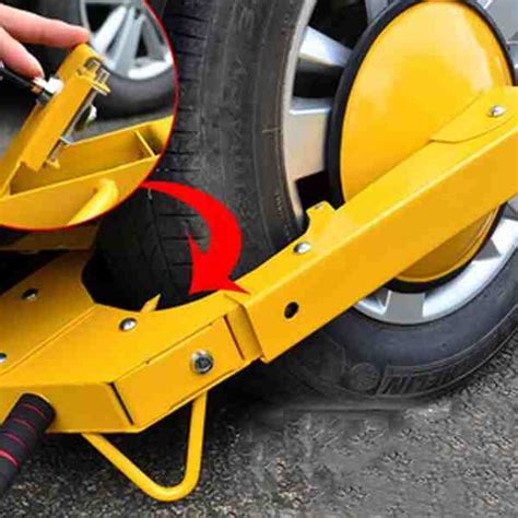 Wheel Boots For Cars Trailer ATV RV Claw Wheel Clamp - AutoMods