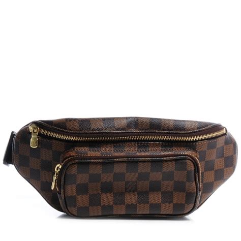 LOUIS VUITTON Damier Ebene Bum Melville Fanny Pack 65112