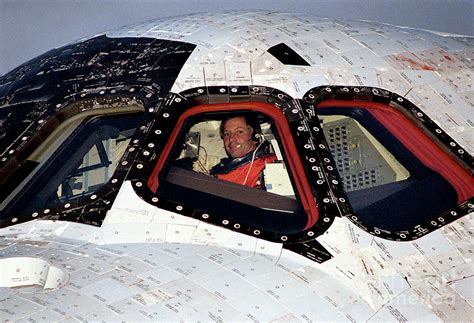 Space Shuttle Cockpit After Landing Photograph by Nasa/science Photo ...