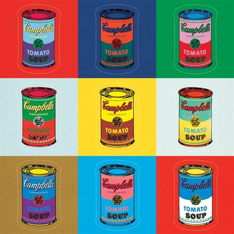 Andy Warhol - Campbell's Soup Can Sticker Sheet for Sale | Artspace